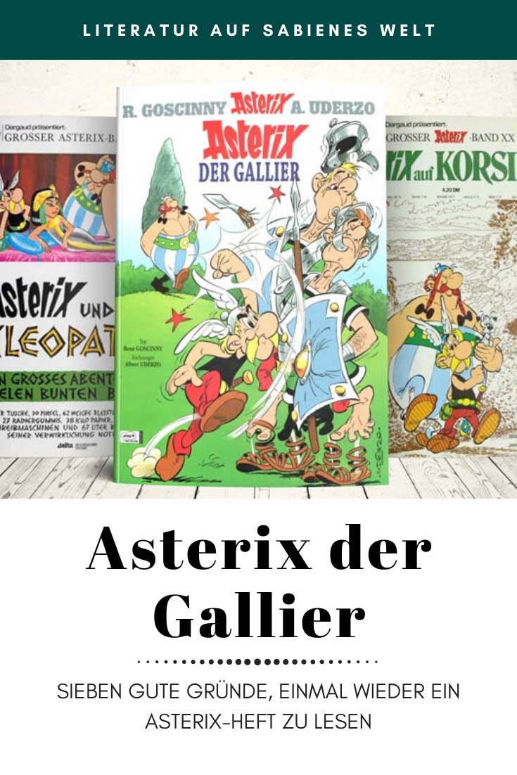 Sieben gute Gründe, einmal wieder einen Asterix-Band zu lesen. Oder: Wie habt ihr Latein gelernt?