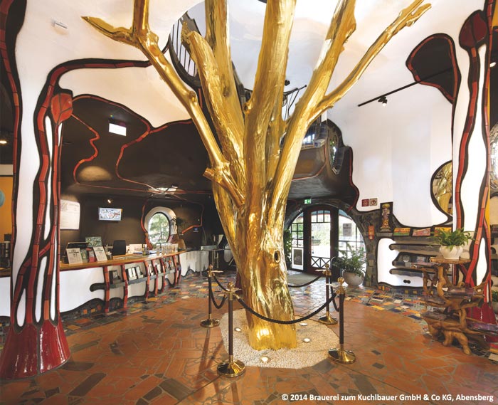 Der goldene Baum im Kunsthaus 