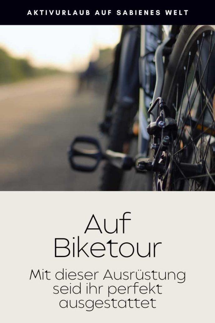 Mit dieser Ausrüstung seid ihr auf eurer nächsten Biketour perfekt ausgestattet!