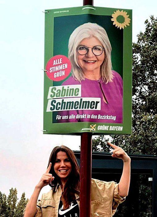 Sabine Schmelmer für den Bezirkstag