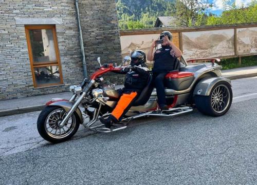 Mit dem Trike auf dem Weg